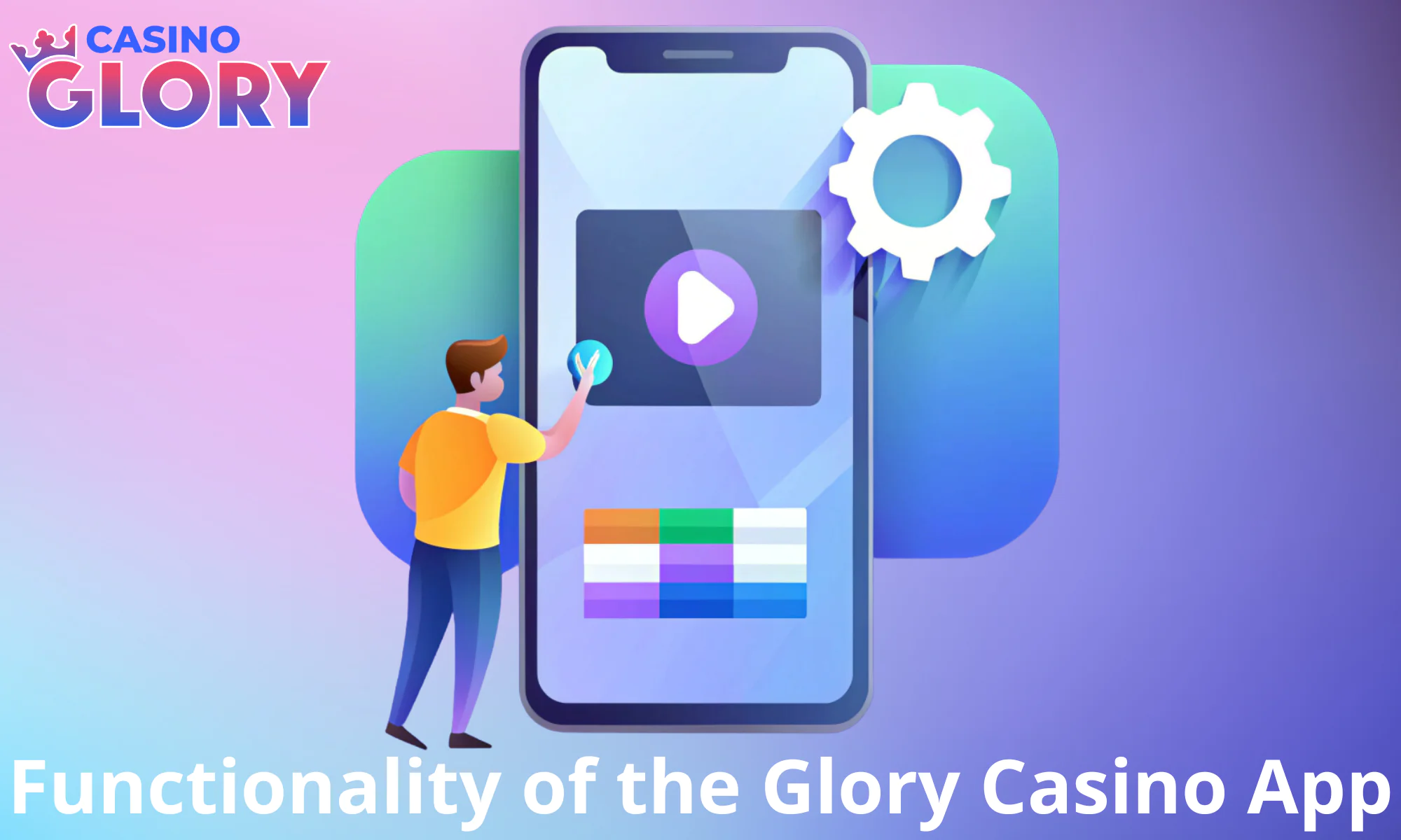 Unlock the full potential of Glory Casino with the mobile app.